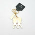 #Twinning girls metal keychain pink NEW